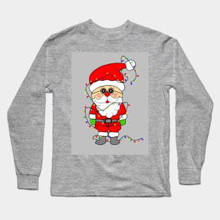 Silly Santa Long Sleeve T-Shirt